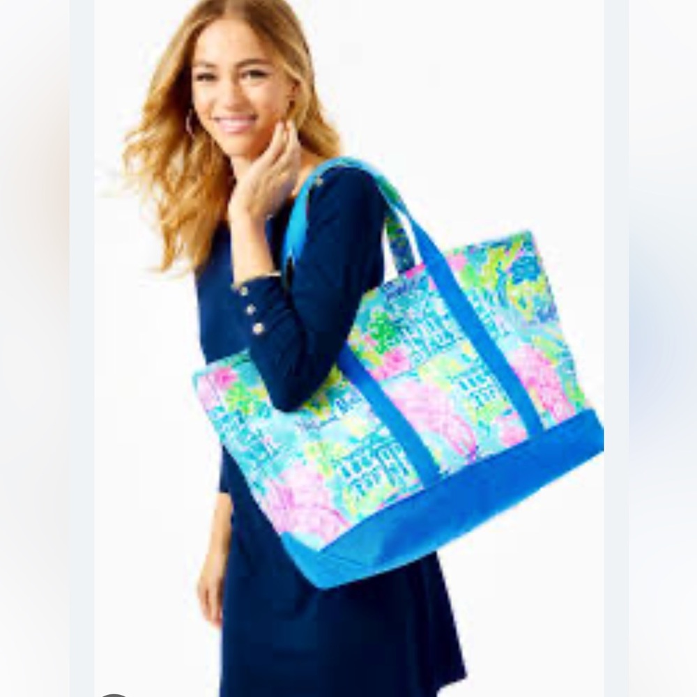 Lilly Pulitzer Mercato Tote Lilly Loves DC